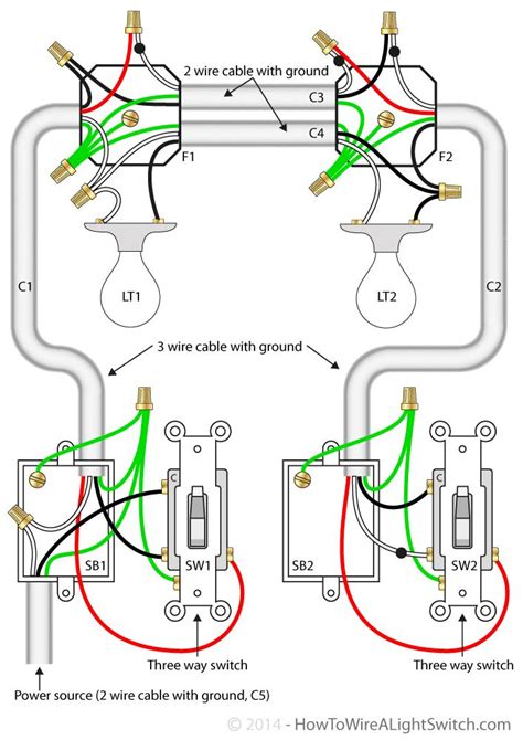 3 way wiring between switches